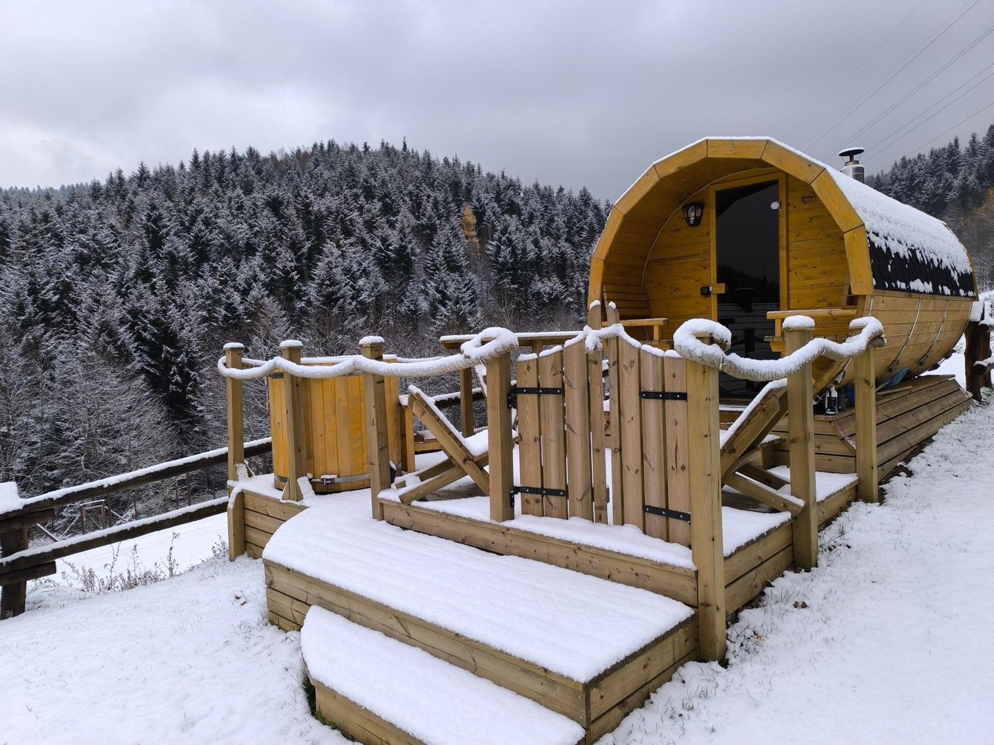 Vila Osada Mala Kozowka Myślenice Exteriér fotografie